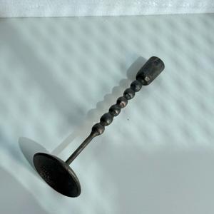 Black Metal Iron Hand Forged <b>Candle</b> <b>Stick</b> Holder for Long <b>Candle</b> Centerpieces Candlestick European Home Wedding Decor - Product Image 5