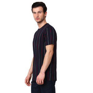 Venta al por mayor 100% algodón hombres camisetas casuales estilo Hip Hop manga corta Top diseño camiseta - Product Image 1