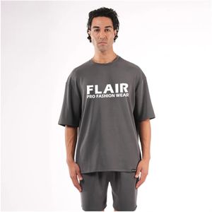 Camiseta al por Mayor, Nuevos Productos 2025, Serigrafía Personalizada, Estilo Desgastado por el Sol, Talla Grande, Color Gris, Unisex, Camiseta de Algodón de Alta Calidad - Product Image 1