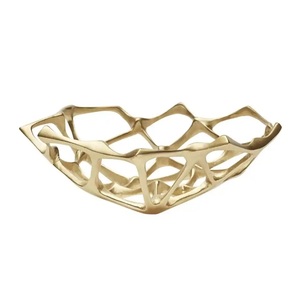 Frutero decorativo más vendido, Metal, aluminio, hecho a mano, elegante, fabricante de la India, cuenco redondo para servir a granel en la India - Product Image 6