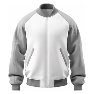 Chaqueta Casual de Invierno Unisex 2025 con Logotipo Personalizado, Chaqueta de Lana y Algodón de Calidad, Cuello Alto, Estilo Béisbol Universitario, Resistente al Viento y Transpirable - Product Image 1