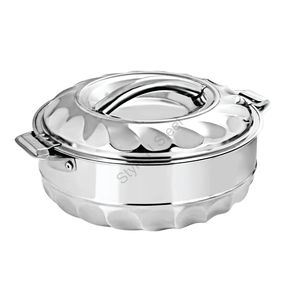 Casserole en acier inoxydable de qualité supérieure avec poignée métallique dans un design élégant et classique - Product Image 1