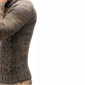 Sudadera con capucha tejida para hombre de calidad duradera con capucha y cuerdas increíbles personalizadas con estampado de logotipo personalizado para invierno - Product Image 3