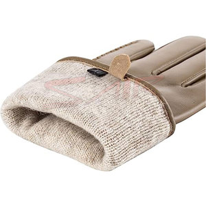 Guantes de invierno de piel de oveja de alta calidad Cómodo Nuevo diseño Guantes de cuero de moda Función de pantalla táctil para conducir al aire libre - Product Image 4