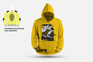 Veste à capuche motard de moto de haute qualité pour Kevlar & Aramide doublé coupe-vent de protection pour l'équitation tout-terrain grossiste d'été - Product Image 3