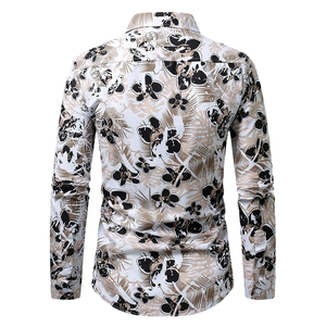 Camisa de Manga Larga para <span class=keywords><strong>Hombre</strong></span>, Estilo 2026, Suave, Personalizable, Antiarrugas, de Alta Calidad, Estampada, Moderna, Lujosa y Elegante, Informal - Product Image 2