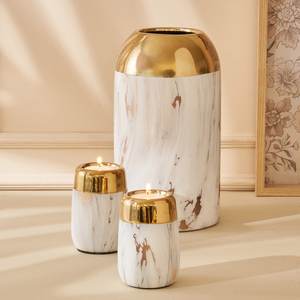 Florero de aspecto martillado de Metal de nuevo estilo chapado en oro para decoración de mesa de hogar y Hotel floreros cilíndricos - Product Image 6