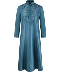 Nouveauté vêtements musulmans hommes Thobe Jubba caftan arabe Style décontracté islamique hommes Thobe caftan vente en gros - Product Image 6