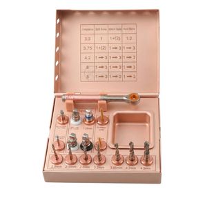 ชุดเครื่องมือผ่าตัดฝังรากเทียมเคลือบสีดำ พร้อมชุดไขควงสำหรับงานทันตกรรมประดิษฐ์  พร้อมประแจแรงบิดแบบมีกลไก - Product Image 6