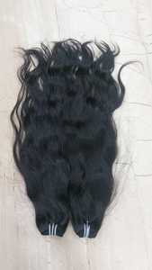 26 pouces de haute qualité cheveux ondulés 100% extensions de cheveux naturels indiens vierges non transformés couleur de cheveux naturelle Super vague ondulée lâche - Product Image 5