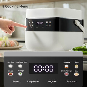 Nồi cơm điện đa năng, lòng nồi inox cao cấp, dung tích 1.2L 1.8L 2.5L 3L 5L, bán buôn từ nhà máy Trung Quốc - Product Image 5