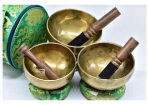 Bols chantants en acier inoxydable poli de haute qualité, fabriqués à la main, pour la méditation, le yoga, la thérapie sonore, la guérison, respectueux de l'environnement, paix intérieure - Product Image 5