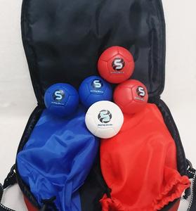 Ensemble de boules de boccia souples, moyennes et dures, matériau Cordley G-14 haute résistance, sac de transport, prise en main facile, boules réglementaires incluses, personnalisables - Product Image 2