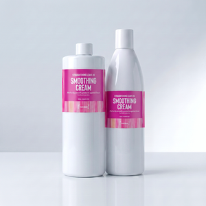 CRÈME LISSANTE - Crème lissante sans rinçage pour dompter les frisottis et lisser les cheveux avec de l'huile de jojoba, de lin et de macadamia, Fabriqué en Italie - Product Image 4