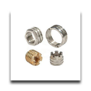 Insertos de PPR de latón hechos a granel al por mayor, forma redonda macho con Acabado niquelado, cabeza hexagonal, tipo calidad estándar - Product Image 2