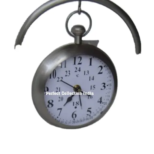 นาฬิกาแขวนโบราณทำจากทองเหลืองนาฬิกาแขวนกระเป๋าสำหรับเดินเรือของขวัญของการเดินเรือ/ของตกแต่งนาฬิกาตั้งโต๊ะแบบโบราณนาฬิกาตั้งโต๊ะสไตล์วิกตอเรียลอนดอน