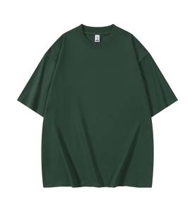 Venta al por mayor de algodón deportes hombres de manga corta logotipo personalizado secado rápido en blanco liso peso pesado 240g camiseta para hombres - Product Image 6