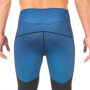 Leggings de sport pour homme, durables, de haute qualité, compression, impression par sublimation personnalisée, coton/bambou, antibactérien, respirant - Product Image 6