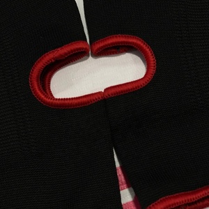 Protection de cheville Fairtex rouge et noir de qualité supérieure OEM, très extensible, pour entraînement sportif, protection, kickboxing, arts martiaux - Product Image 3