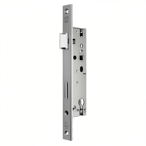 Tubular Frame Mortise Lock B 1314 PZ 24/44/92/8mm Din Stainless Steel 245mm BKS for Left/Right <b>Storage</b> <b>Lockers</b> 24/44/92/8mm Din - Product Image 3