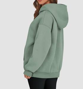 Haute qualité sweats à capuche décontracté femmes sweat à capuche hiver automne manches longues sweats à capuche lourds tricotés - Product Image 3