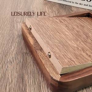 Cadre photo personnalisé en bois massif pour la décoration murale de la chambre et du salon - Product Image 4