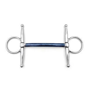 Bocado para Caballo Mullen de Alta Calidad, Suministro Directo de Fábrica, Fabricado en Hierro Dulce y Acero Inoxidable Azul - Product Image 3