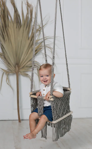 Columpio de Macramé para Bebés, Moderno y Popular en 2022 - Product Image 2