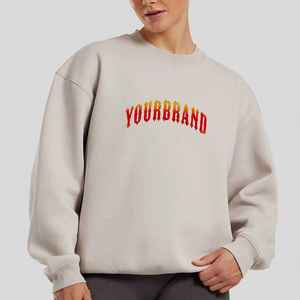 <b>Top</b> Quality Women Oversized Sweatshirt For Women 100% Cotton Material Lightweight Breathable Custom Made Logo Printing - Product Image 1