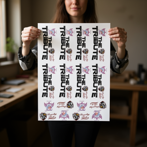 Feuilles de transfert DTF à paillettes haute résolution 22"x24" – Papier et film de transfert de haute qualité - Product Image 2