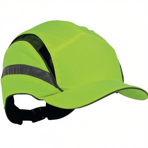 Gorra de Seguridad First Base 3 Classic Hi-Vis, 52-65 cm, Amarillo Señalizador, Impermeable, EN812A1 EN471 3M, para Gorras y Sombreros Promocionales - Product Image 3