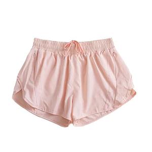 Wholesale Factory Direct Customized Logo Embroidered Polyester Microfiber Corduroy Solid Vintage High Waist <b>Quick</b> <b>Dry</b> <b>Shorts</b> - Product Image 4