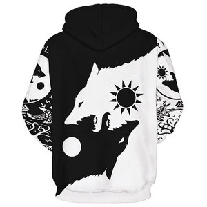 Sweat-shirt à capuche unisexe personnalisé pour l'hiver, 100% coton, léger, sublimation, respectueux de l'environnement, haute qualité, vente en gros - Product Image 2