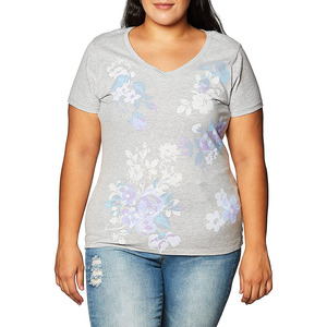 Camisetas de manga corta de alta calidad para mujer, transpirable, elegante, diseño de color sólido, nueva llegada OEM, ropa de verano a bajo precio para mujer - Product Image 4