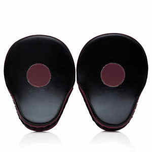 Mitaines de frappe Kickboxing Thai Boxing Pads Training Focus Punch Mitaines Karaté Muay Thai Custom Made Leather Boxing Focus Mitaines - Product Image 2