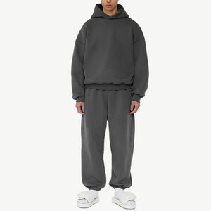 Unisex Blank Tracksuits Sets Manufacturer <b>Oversized</b> <b>Sweatpants</b> and Hoodie Set 100% Cotton Men Tracksuits for Men - Product Image 1