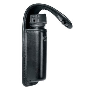 Étui compact pour spray au poivre, porte-clés en cuir, accessoire d'autodéfense, support léger et protecteur pour spray de sécurité, transport quotidien - Product Image 5