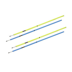 Poste de Slalom de Alta Calidad con Resorte Central para Fútbol, Poste de Slalom de PVC para Entrenamiento de Agilidad, Compre al Precio Más Bajo - Product Image 3