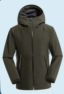 OEM logotipo personalizado Unisex al aire libre de una sola capa abrigos plumas decoración delgada de un solo golpe adhesivo termosellado chaquetas a granel - Product Image 6