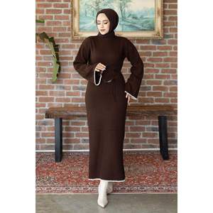 ชุดถักลาย Etamine สีน้ำตาล - Product Image 2