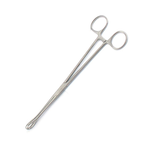 Pince en acier inoxydable à usage unique de haute qualité Foerster éponge courbe droite Instruments chirurgicaux manuels base alimentée haute - Product Image 4