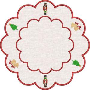 Vintage <b>linen</b> embroidered <b>placemats</b> bringing nostalgic charm and timeless beauty to every meal and interior dining setup - Product Image 4