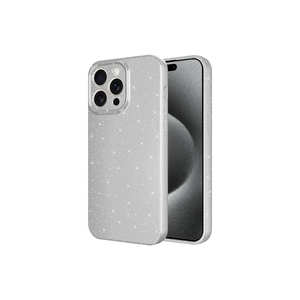 Étui de protection pour appareil photo en silicone brillant de luxe Silver Netzy SAFA Series pour iPhone 15 Pro 11 Pro XS et 7 Plus Style Ins - Product Image 1