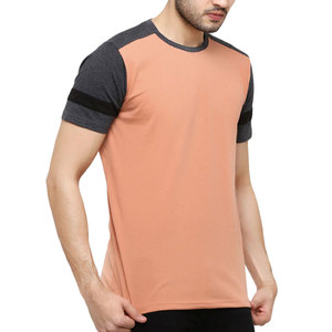 Men's High Quality 100% Cotton Bamboo Fiber Customizable Breathable Quick Dry Lightweight <b>Canvas</b> Fabric Short Sleeve T-Shirt - Product Image 6