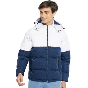 เสื้อแจ็คเก็ตบุใยฝ้ายแบบพองคุณภาพสูง OEM สั่งทำพิเศษ มีฮู้ด ปักตัวอักษร ระบายอากาศ แห้งเร็ว สไตล์สตรีทแฟชั่นฤดูหนาว ลดราคา - Product Image 1
