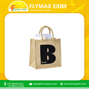 Fabricante de Bolsas de Compra de Yute Impresas Personalizadas en China India Precio al por Mayor - Product Image 5