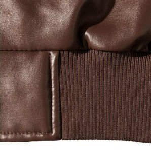 New Trendin' HIGH STREET Style Hombres Chaqueta de cuero Venta al por mayor Chaquetas de cuero para hombres - Product Image 6