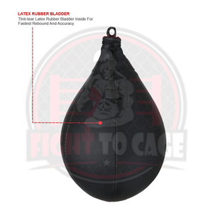 Sac de frappe de boxe en cuir PU de haute qualité, remplissage de sable, tissu Oxford résistant, personnalisable pour l'entraînement de fitness MMA - Product Image 2