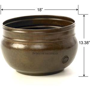 Jardinières en métal de qualité supérieure, aspect attrayant, couleur bleue, fabrication de luxe, vente chaude, provenance d'Inde, à prix impressionnant - Product Image 5