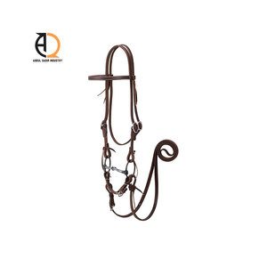 Harnais pour cheval en cuir et nylon, robuste et réglable, durable et avec des designs personnalisés pour chevaux - Product Image 3